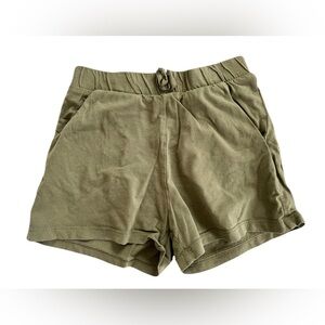 H&M Kids Green Casual Shorts with Relaxed Fit